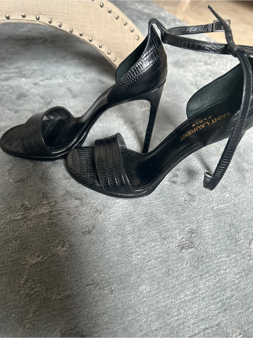 Saint Laurent Lizard Heels - Picture 3 of 11